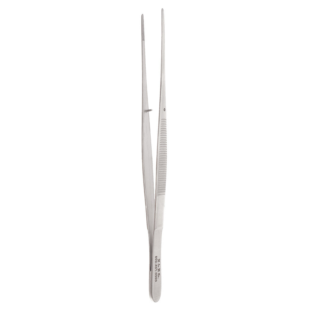 TISSUE FORCEPS - SEMPKIN - 6&quot; - SERRATED - STRAIGHT