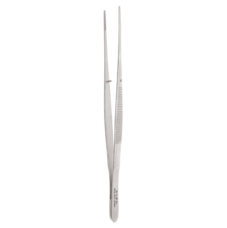 TISSUE FORCEPS - SEMPKIN - 6" - SERRATED - STRAIGHT