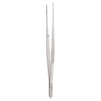 TISSUE FORCEPS - SEMPKIN - 6&quot; - SERRATED - STRAIGHT