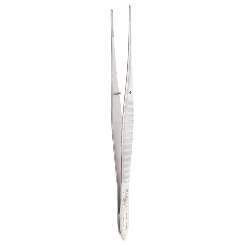 TISSUE FORCEPS - GILLIES 1x2 TEETH 6"