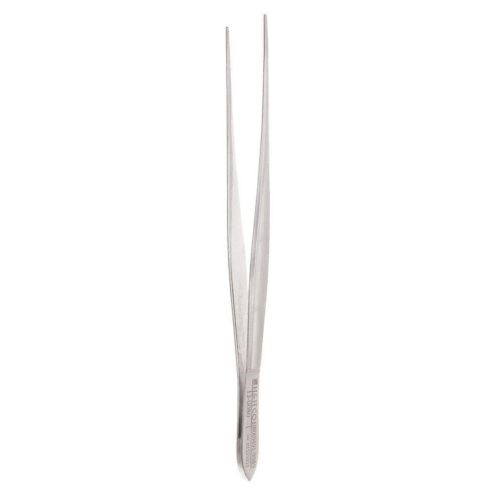 TISSUE FORCEPS CUSHING - 7&quot; (17.5CM) SERRATED STRAIGHT