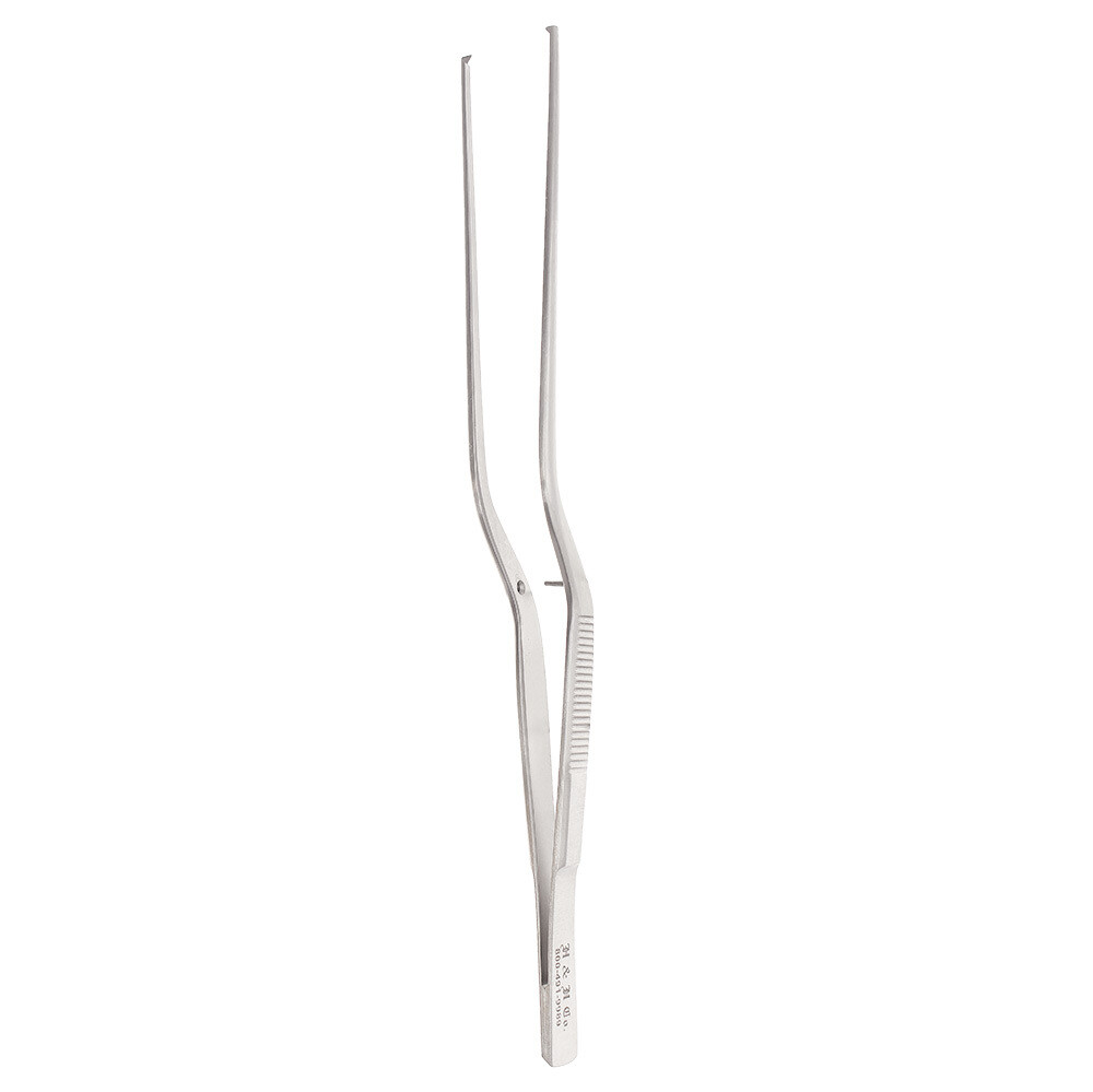 TISSUE FORCEPS - CUSHING - 7&quot; - 1x2 - BAYONET
