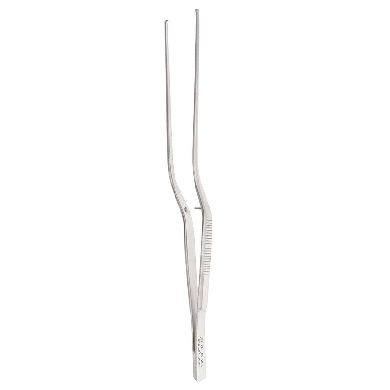 TISSUE FORCEPS - CUSHING - 7" - 1x2 - BAYONET