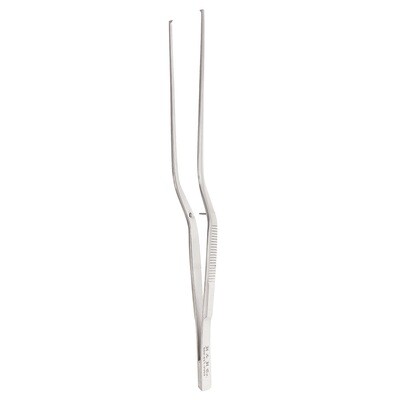 TISSUE FORCEPS - CUSHING - 7&quot; - 1x2 - BAYONET