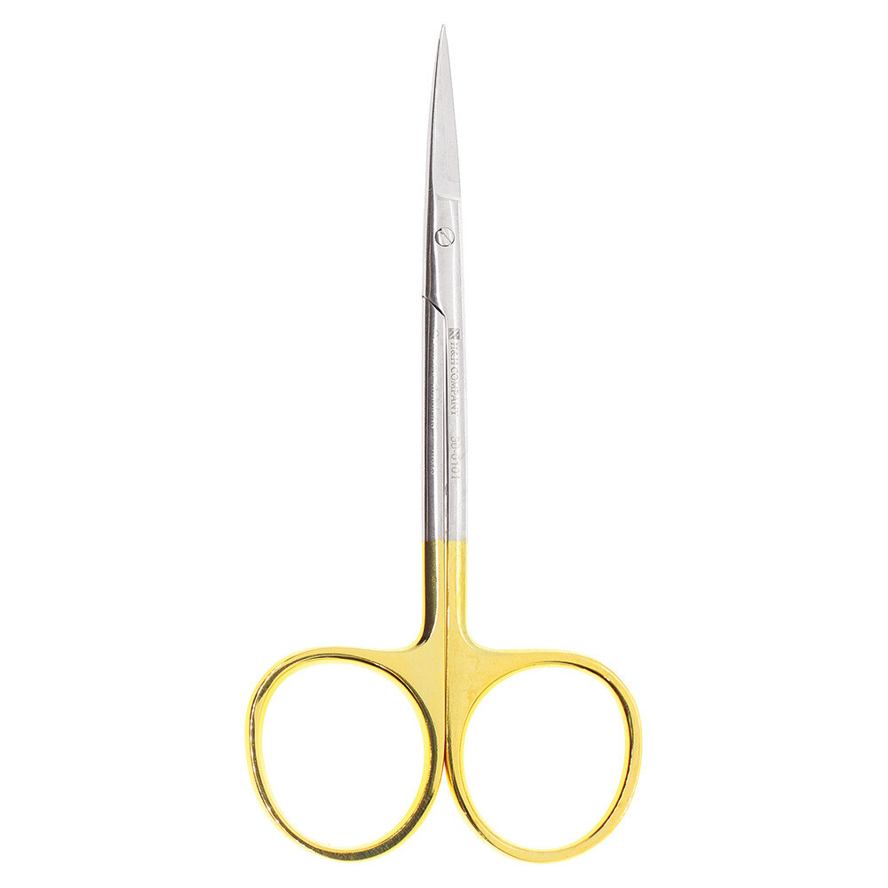 SCISSORS IRIS TC, 4 1/2&quot; CURVED 