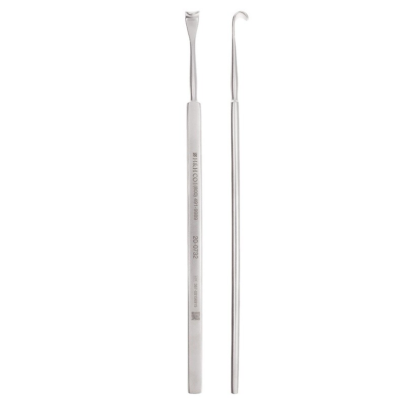 CUSHING RETRACTOR 8MM WIDE, 8" LONG
