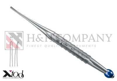 X-TOOL-3 ELEVATOR, CURVED 2,5MM WITH BLUE ID.-BALL