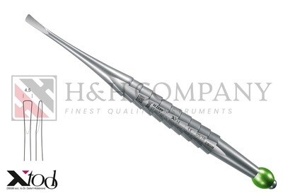 X-TOOL 2 ELEVATOR, STRAIGHT 4,5MM, WITH GREEN ID.-BALL