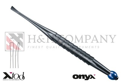 X-LUXA-TOOL-4 ELEVATOR, CURVED 4,5MM, WITH BLUE ID.-BALL X-LUXA-TOOL-4 ELEVATOR, CURVED 4,5MM, WITH BLUE ID.-BALL