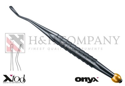X-TOOL, DISTAL ROOT ELEVATOR, FIG. 77L, 4,5MM, ZEPF X-TOOL HANDLE, X-TOOL, DISTAL ROOT ELEVATOR, FIG. 77L, 4,5MM, ZEPF X-TOOL HANDLE,