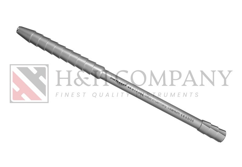 TITANIUM MICRO SURGICAL SCALPEL HANDLE, ZEPF-LINE