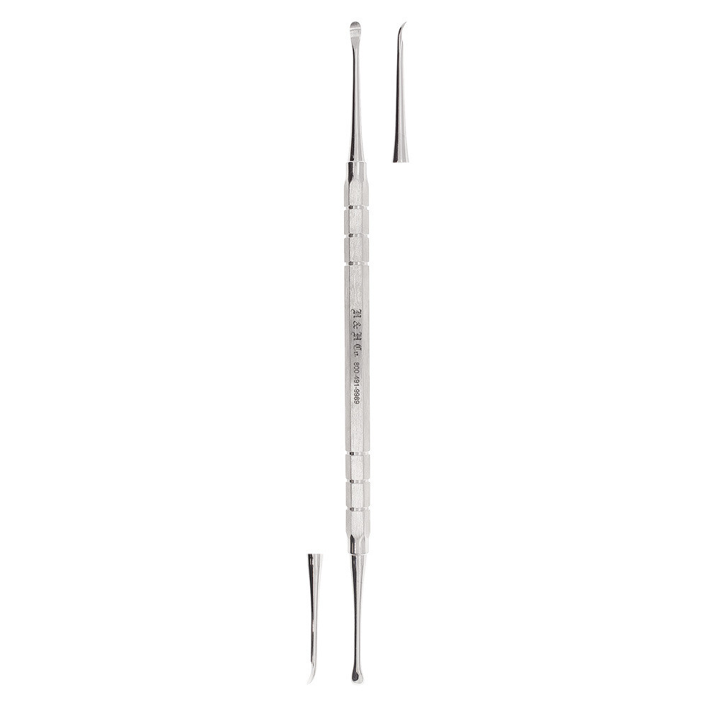 #9 BONE CURETTE D/E - 3.15mm/3.75mm
