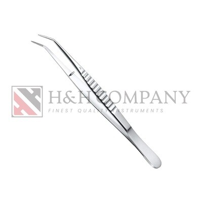 PLIERS OPERATIVE, LONDON-COLLEGE COTTON &amp; DRESSING TWEEZER, MOD., FLAT, HIGHER