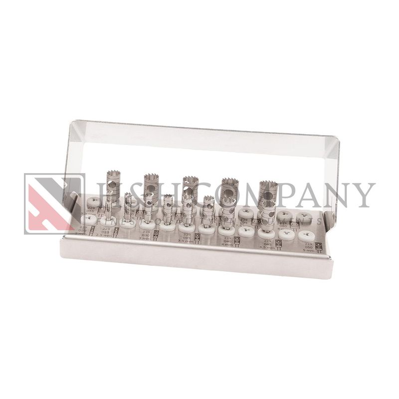 EXTRACTION OF CYLINDRICAL BONE GRAFTS TREPHINE KIT