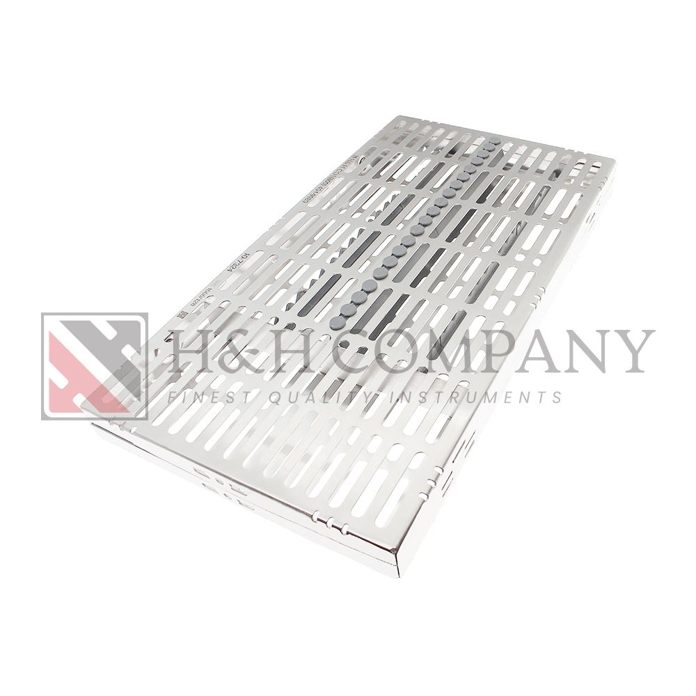 CASSETTE - 8&quot; X 14.5&quot; X 1.25&quot; S/S W/ INSERTS