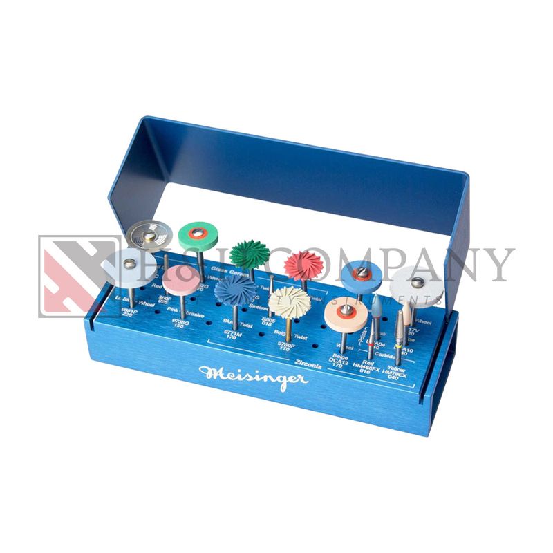 UNIVERSAL EXTRAORAL SHAPING AND POLISHING KIT, ACCORDING TO DENTSPLY SIRONA