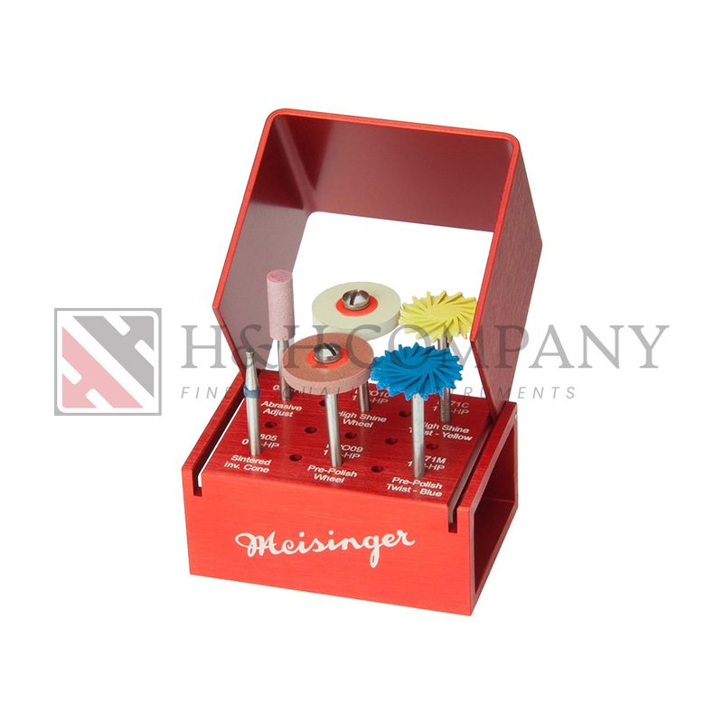 TWIST POLISHER KIT FOR SILICATE CERAMICS, ACCORDING TO GREG CAMPBELL, DDS