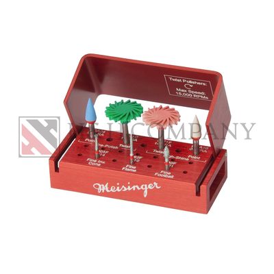INTRAORAL TWIST POLISHER KIT FOR ZIRCONIA, ACCORDING TO GREG CAMPBELL, DDS