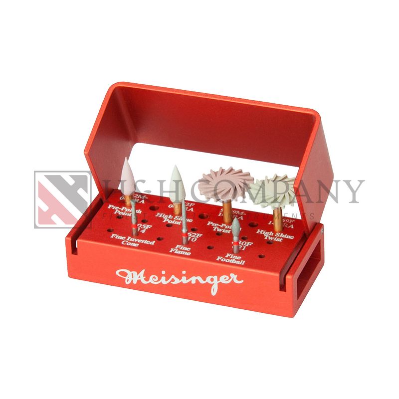 INTRAORAL TWIST POLISHER KIT FOR POLY CERAMICS, ACCORDING TO GREG CAMPBELL, DDS