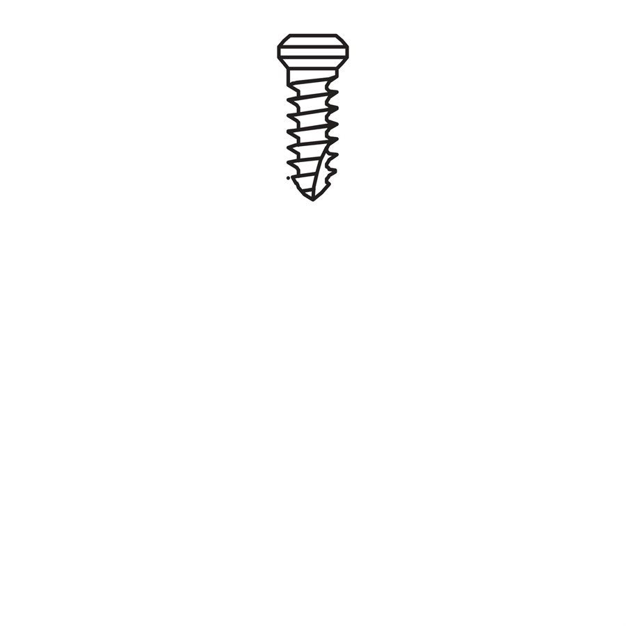 MICRO-SCREW, DIAMETER Ø1.2 MM, LENGTH 4.0 MM