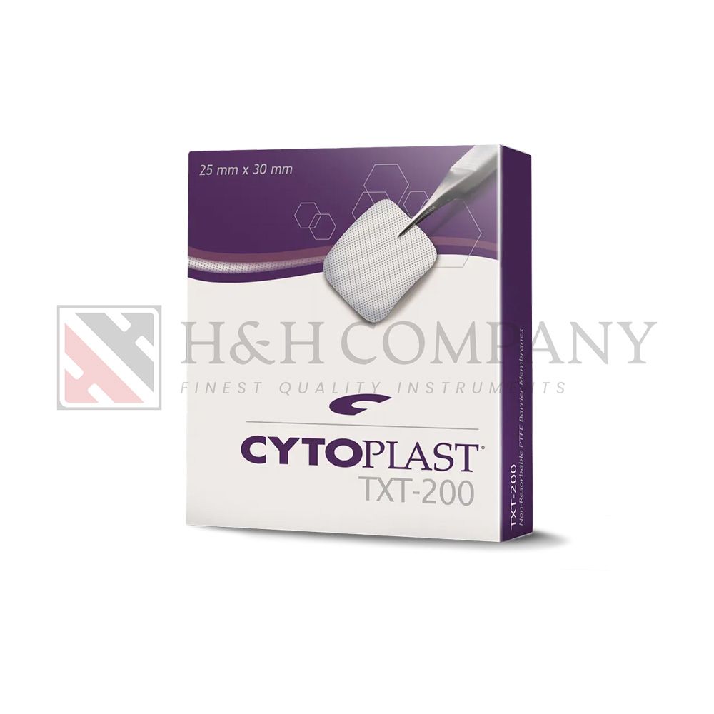 CYTOPLAST TXT-200 NON-RESORBABLE HIGH-DENSITY PTFE MEMBRANE - 25MM X 30MM