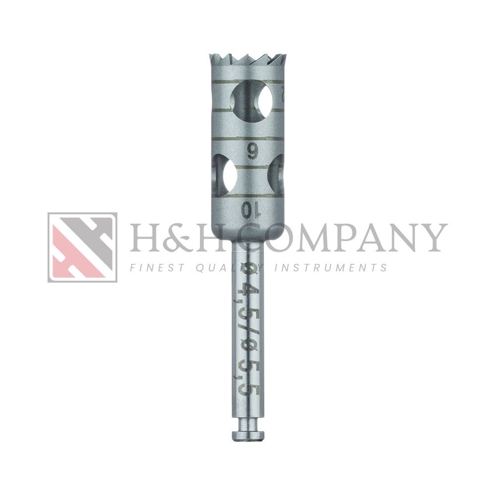 SURGERY, STAINLESS STEEL BUR, TREPHINE, 5.5MM EXTERNAL Ø, 4.5MM INTERNAL Ø, RAL