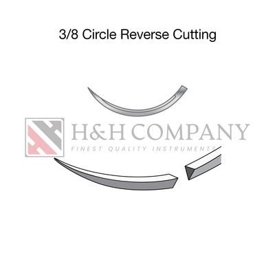 4-0 PLAIN GUT, C6 (19MM, 3/8 REVERSE CUTTING NEEDLE) 27&quot;