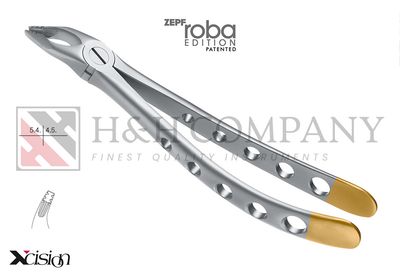 EXTRACTION FORCEPS, ENGL. PATTERN, FIG.35N MODIF., ROBA-EDITION BY DR. BECK,