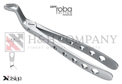 EXTRACTING FORCEPS, ENGL.PATTERN,FIG.67A MODIF., ROBA-EDITION BY DR. BECK, EXTRACTING FORCEPS, ENGL.PATTERN,FIG.67A MODIF., ROBA-EDITION BY DR. BECK,