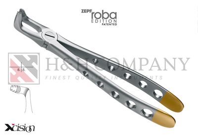 EXTRACTION FORCEPS, ENGL. PATTERN, FIG.79 MODIF., ROBA-EDITION BY DR. BECK, EXTRACTION FORCEPS, ENGL. PATTERN, FIG.79 MODIF., ROBA-EDITION BY DR. BECK,