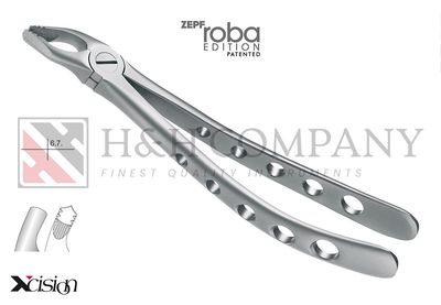 EXTRACTING FORCEPS, ENGL. PATTERN,FIG.18 MODIF., ROBA-EDITION BY DR. BECK, EXTRACTING FORCEPS, ENGL. PATTERN,FIG.18 MODIF., ROBA-EDITION BY DR. BECK,