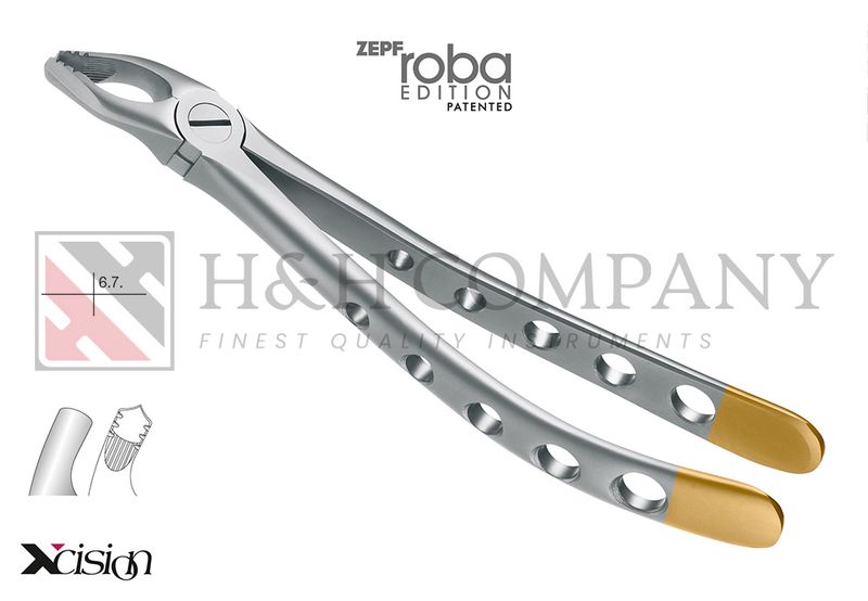 Extraction Forceps, English Pattern, FIG.18 Modified, ROBA-EDITION by DR. BECK