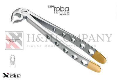 EXTRACTION FORCEPS, ENGL. PATTERN, FIG.22 MODIF., ROBA-EDITION BY DR. BECK, EXTRACTION FORCEPS, ENGL. PATTERN, FIG.22 MODIF., ROBA-EDITION BY DR. BECK,