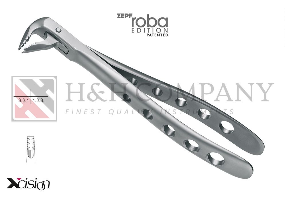 EXTRACT. FORCEPS, ENGL. PATTERN,FIG.36M MODIF., ROBA-EDITION BY DR. BECK, EXTRACT. FORCEPS, ENGL. PATTERN,FIG.36M MODIF., ROBA-EDITION BY DR. BECK,