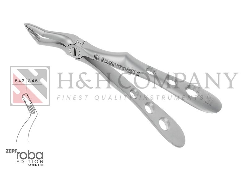 Extraction Forceps, English Pattern, FIG.51 for Children, ROBA Design