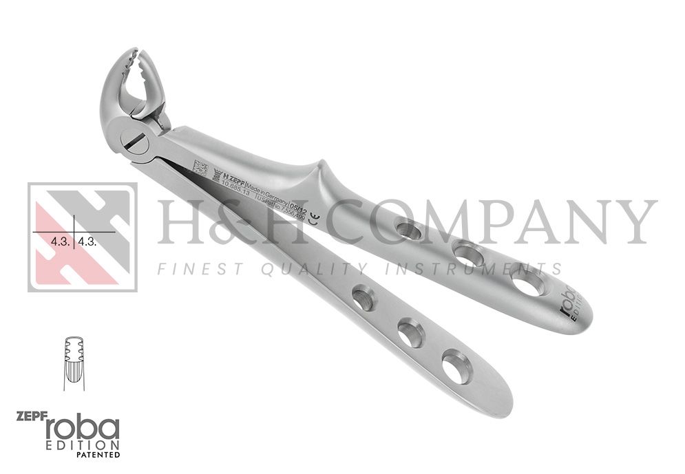 EXTRACT. FORCEPS, ENGL. PATTERN, FIG.13 FOR CHILDREN, ROBA DESIGN EXTRACT. FORCEPS, ENGL. PATTERN, FIG.13 FOR CHILDREN, ROBA DESIGN