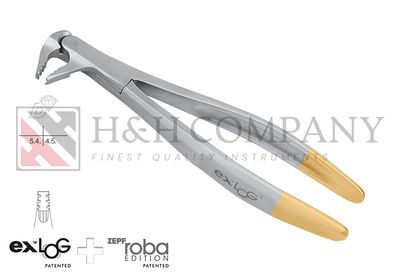 EXTRACTING FORCEPS, EXLOG® FIG. 13, LOWER PREMOLARS EXTRACTING FORCEPS, EXLOG® FIG. 13, LOWER PREMOLARS
