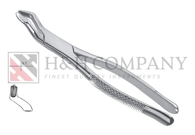 Extraction Forceps #53L Upper Molars (Left) (ZEPF 14.053.15​)