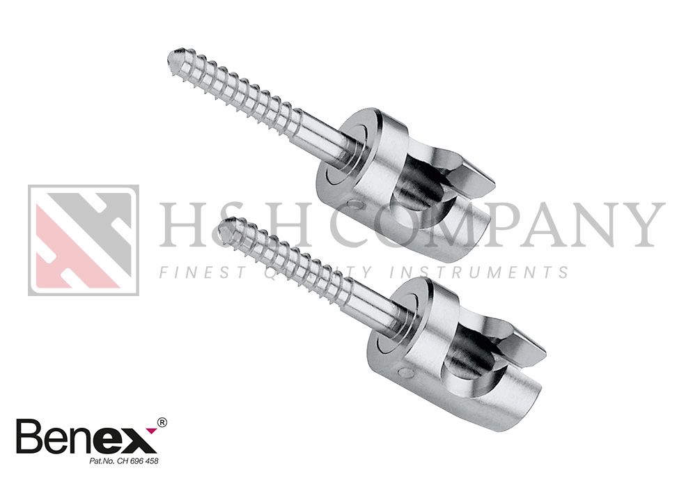 BENEX EXTRACING SCREW, SMALL, 10 MM (1 PAIR), DIAM. 1.6 MM