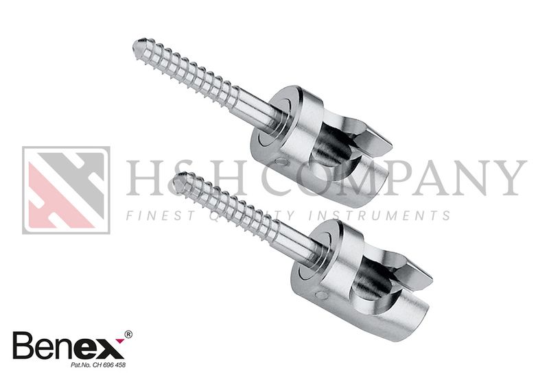 BENEX EXTRACING SCREW, SMALL, 10 MM (1 PAIR), DIAM. 1.6 MM