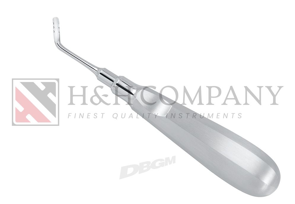 ROOT ELEVATOR MOD. BECK 3,5MM WITH THUMB REST CURVED FIG 6 ROOT ELEVATOR MOD. BECK 3,5MM WITH THUMB REST CURVED FIG 6
