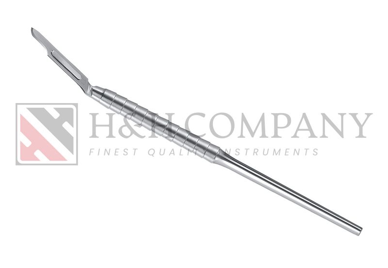 Blade Handle, Angled, Round