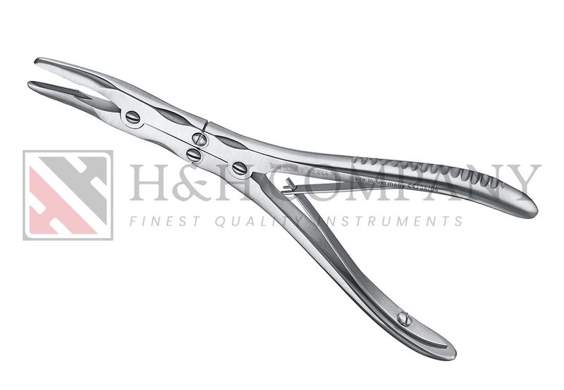 Rongeur Boehler 3mm, 15cm, Double-Action, Straight