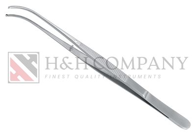 TISSUE FORCEPS - SEMPKIN - 6&quot; - 1x2 - CURVED (ZEPF 22.481.15)