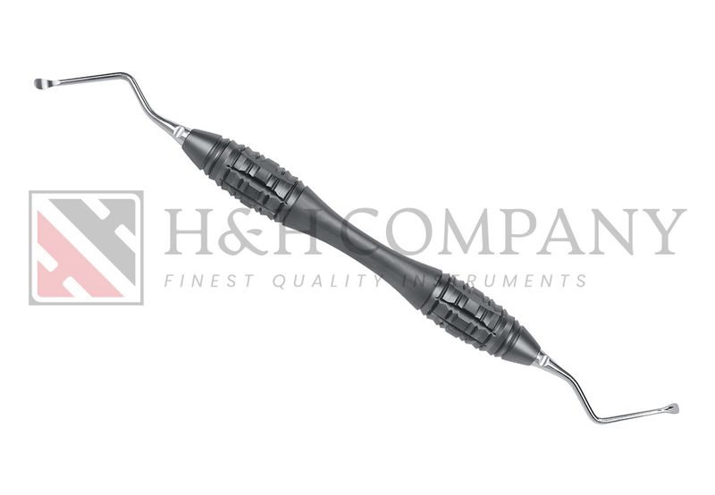 LUCAS BONE CURETTE 2.5MM DOUBLE ENDED HÜRZELER/ZUHR DESIGN