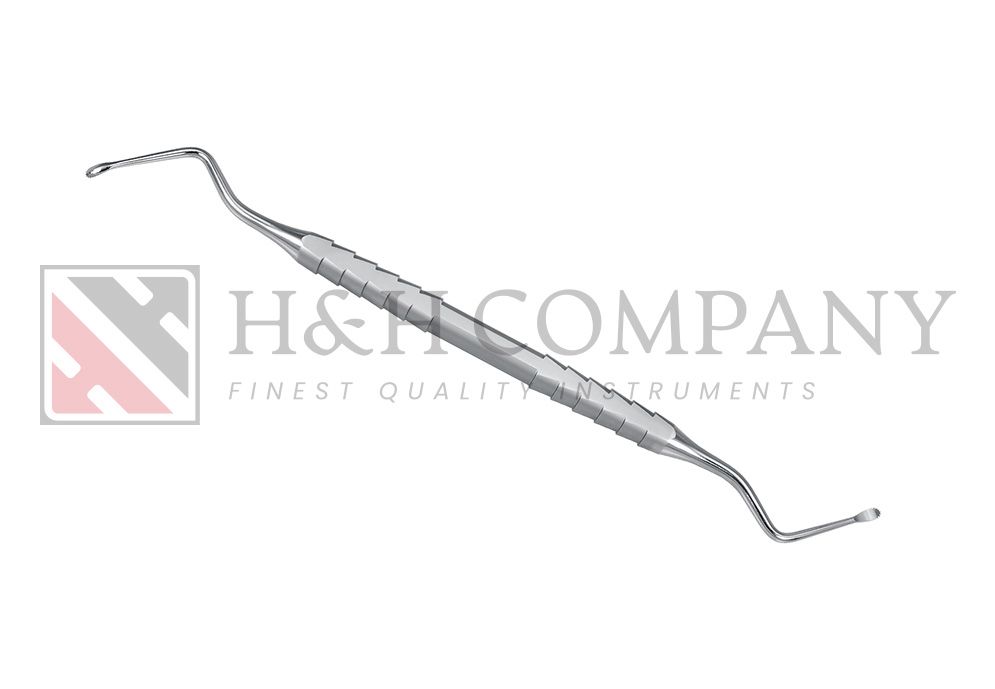 CURETTE LUCAS, SCRAPER SERRATED 2.5MM Z-HANDLE