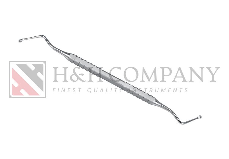 CURETTE LUCAS, SCRAPER SERRATED 3MM Z-HANDLE