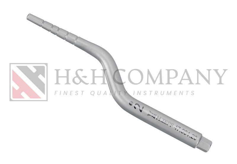 VGO ANGULATED SIZE 2, TAPERED Ø 2MM - 3MM, CONVEX