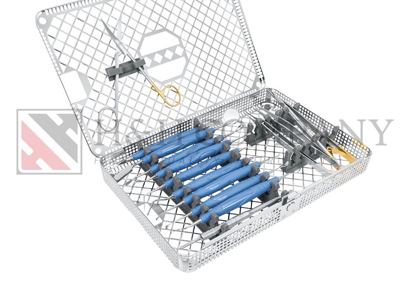 ECO IMPLATOOL KIT DR. HILDEBRAND HANDLES - BIONIK COBALT-BLUE