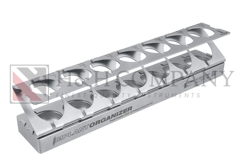Implant Organizer quadrant 1 and 4